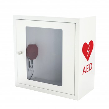  Szafka na AED z Alarmem Dźwiękowym zamykana na kluczyk